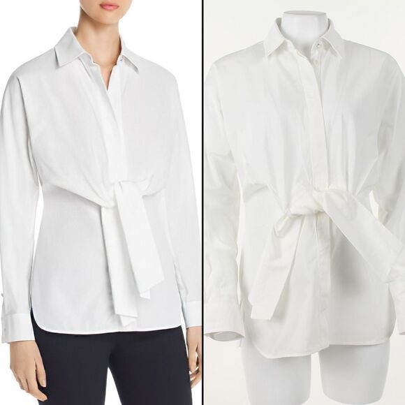 Max Mara Dinda Bow Detail Shirt - Picture 1 of 5